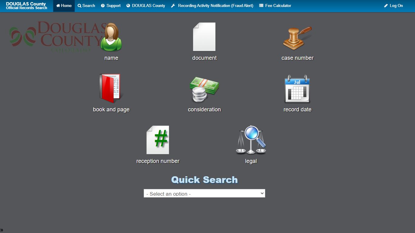 Landmark Web Official Records Search - apps.douglas.co.us